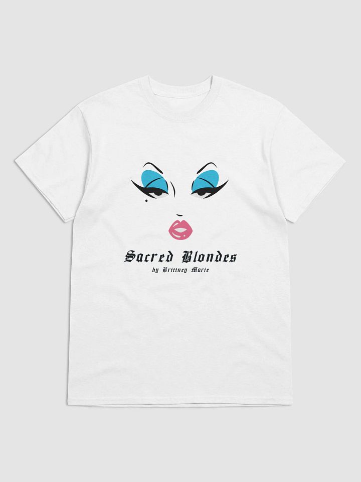 Sacred Blondes logo t-shirt product image (17)