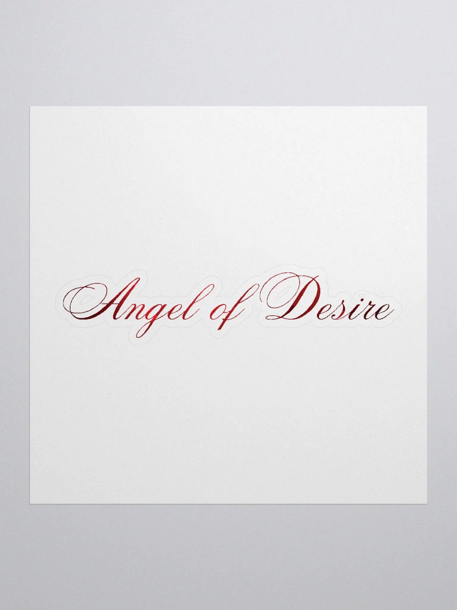 Red Angel of Desire Sticker product image (3)
