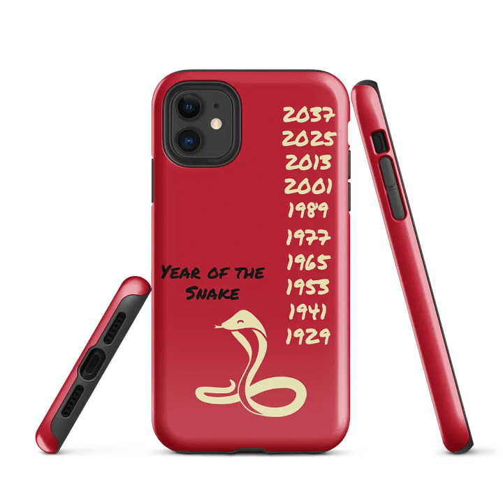 Year of the Snake iPhone® Tough Case product image (1)