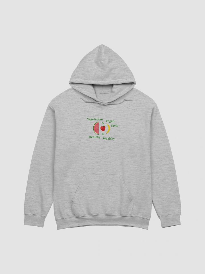 Healthy Wealthy Veggie Hoodie product image (1)