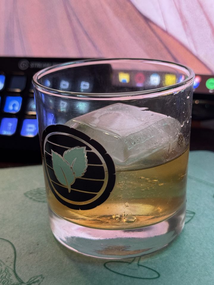 MintysPub Logo Rocks Glass product image (1)