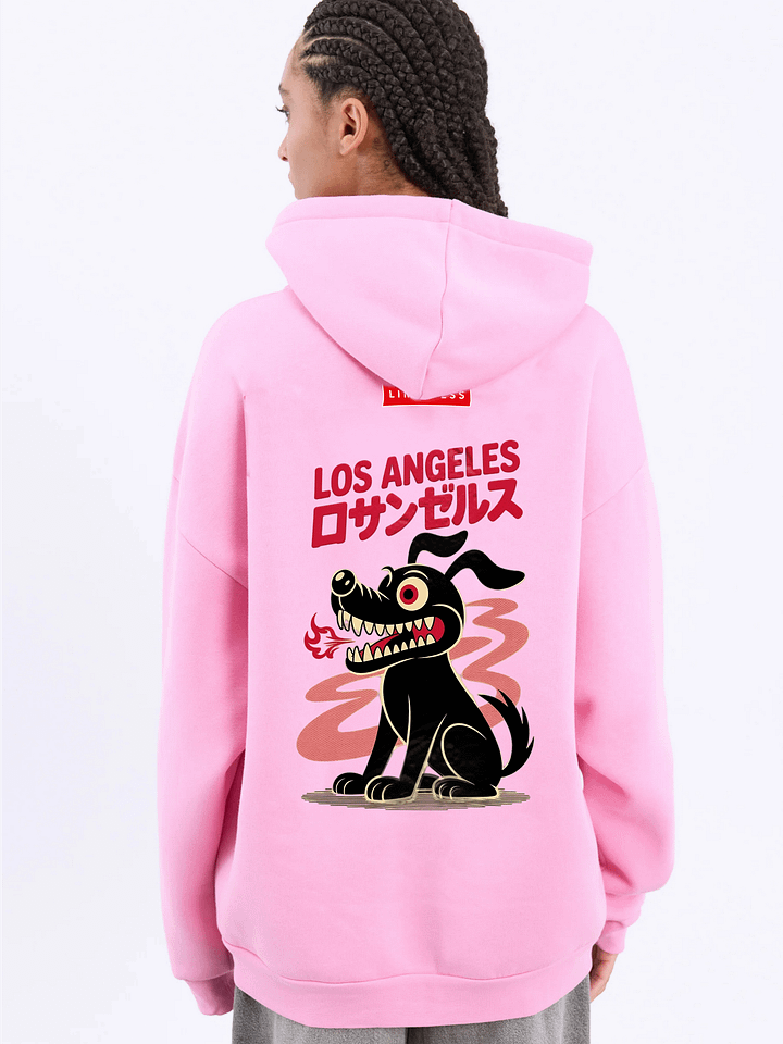 Retro Fire Dog – Pop Art Los Angeles Poster in Japanese Style product image (2)