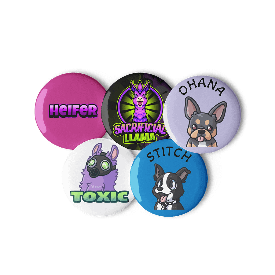 Llama Buttons product image (3)