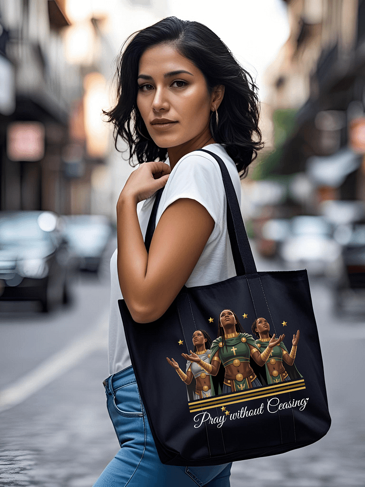 Faithful Warriors Christian Eco Tote Bag. product image (1)