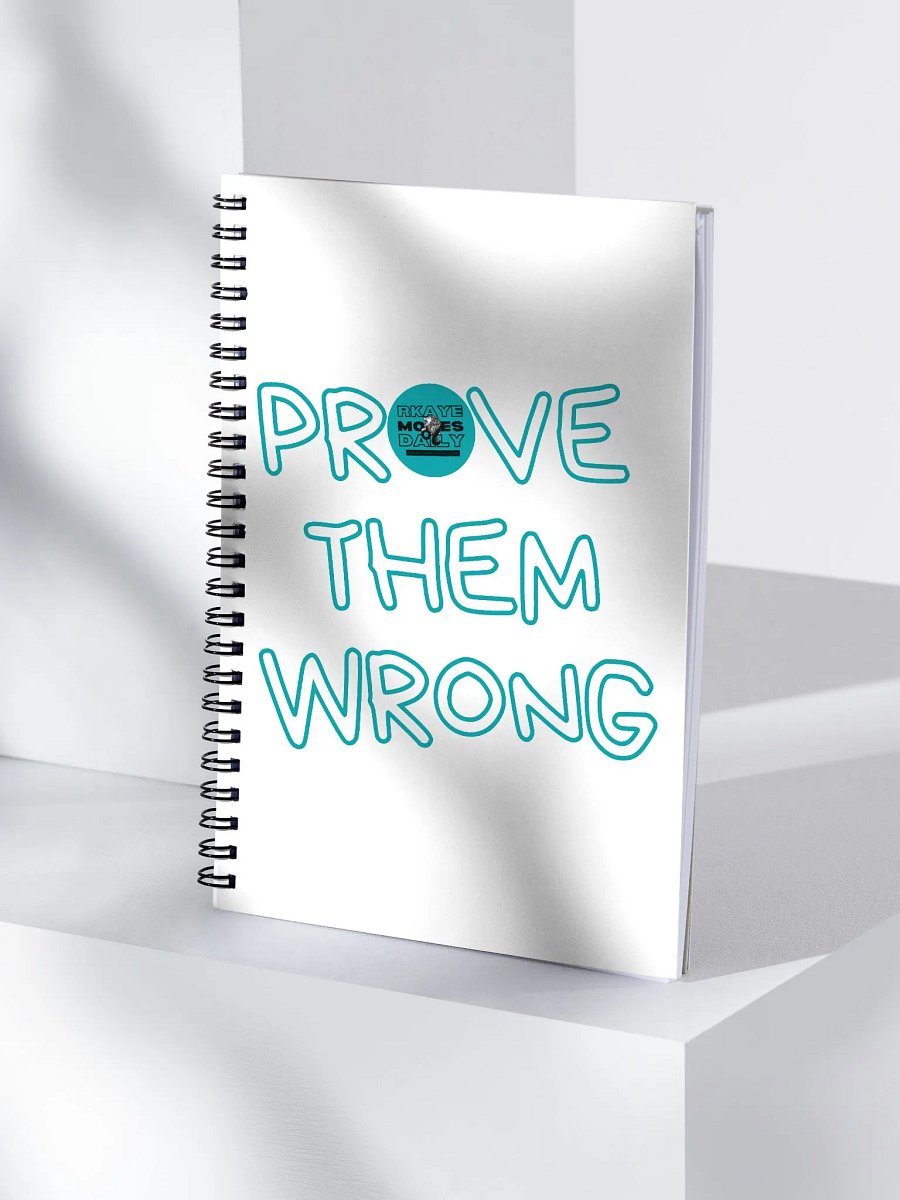 Prove Them Wrong - Notepad product image (4)