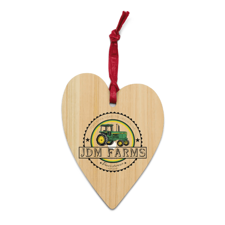 Rustic Tractor Wooden Ornaments product image (8)