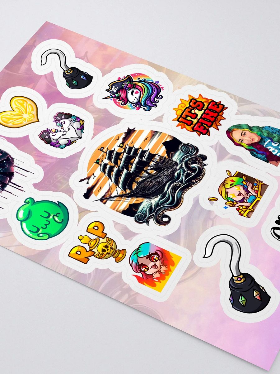 Kiss Cut Anatlus89 Sticker Sheet product image (2)