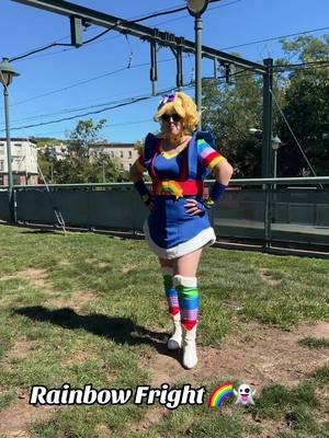 Count your rainbows, not your thunderstorms. 🌈👻 This October, I’m bringing that rainbow energy with a spooky twist. Each stream, I will be cosplaying as a female favorite. First up is Rainbow Brite! #rainbowbrite #streamerlife #gamergirl #thegrapplegirl #costumeideas 