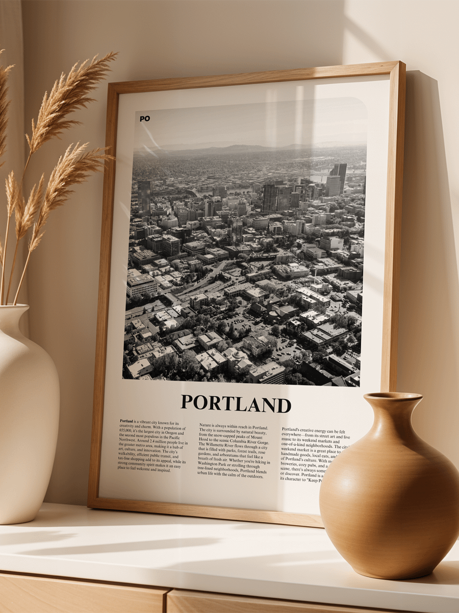 Portland 01 Newspaper Poster product image (3)