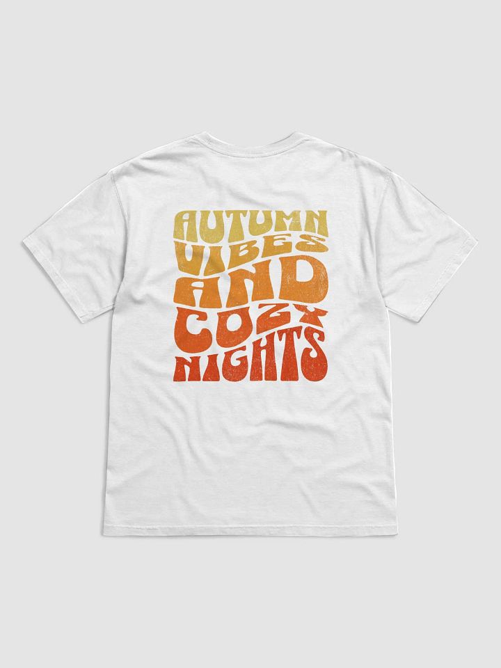 Autumn vibes cozy nights tee product image (1)