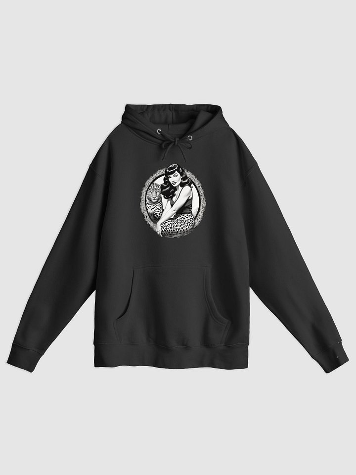 Bettie Page Leopard Lounge Premium Hoodie product image (5)