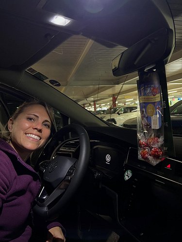 Geneva to Zermatt 🇨🇭 
Picked up a rental car and Europcar had a great Swiss surprise waiting for us! @lindt chocolates for ou...
