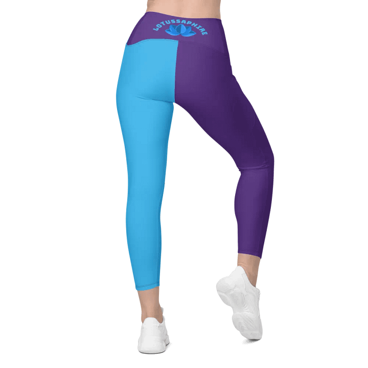 lotus split leggings. product image (2)