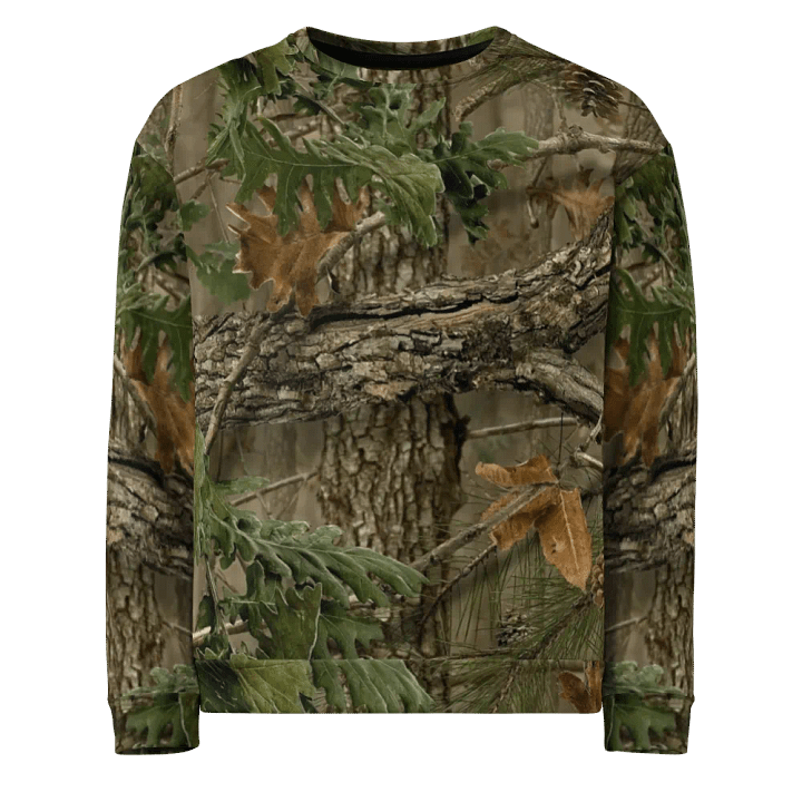 Woodland Camo Unisex Sweatshirt product image (2)