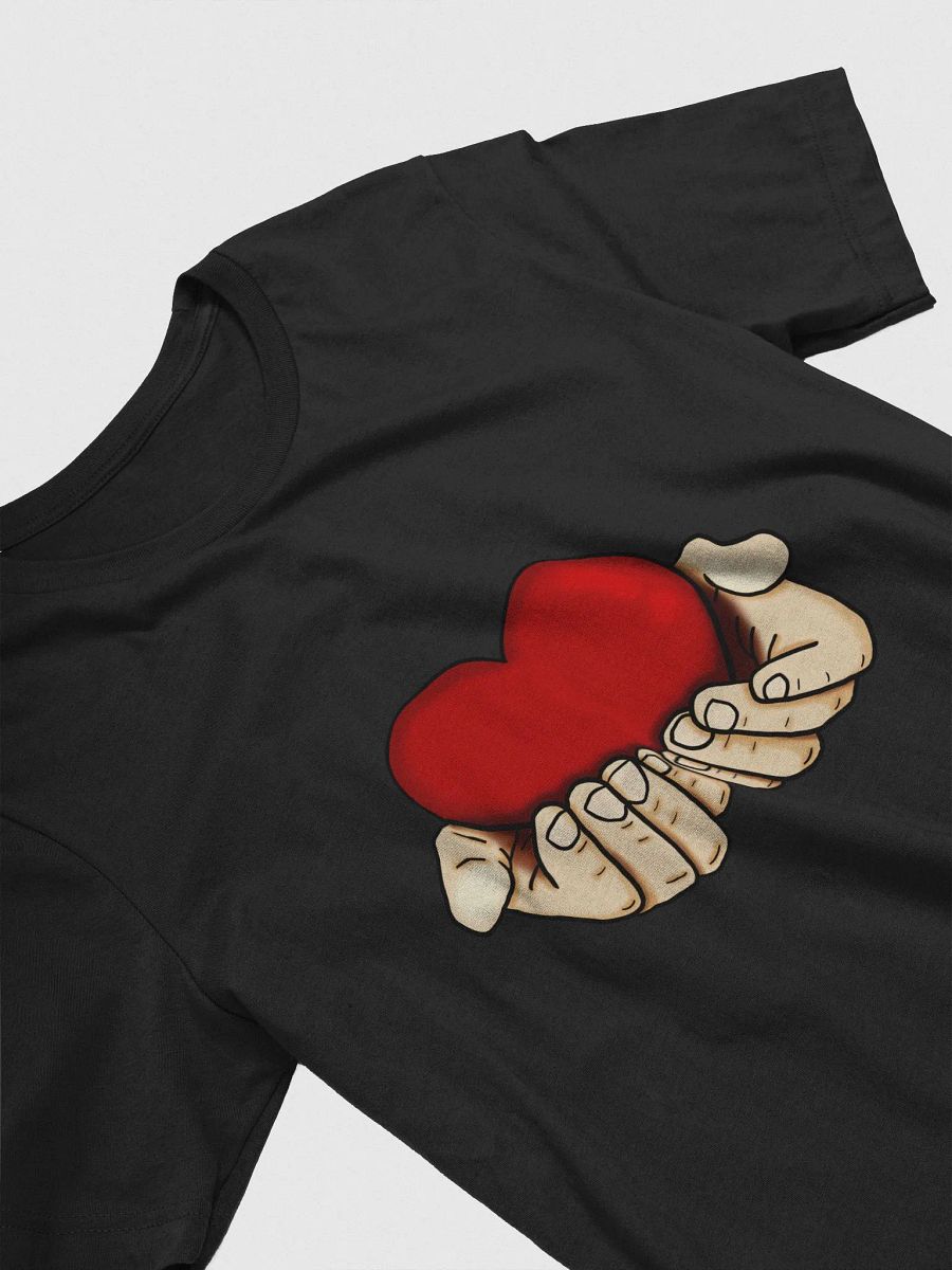 Hold My Heart - Black Shirt + White Skin Tone product image (3)