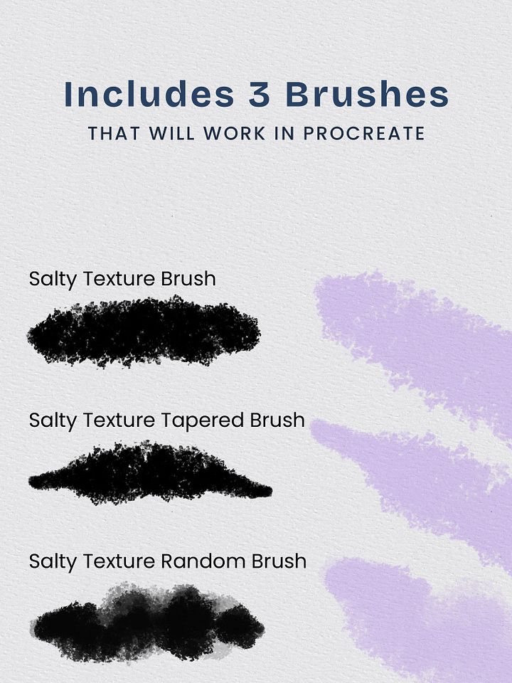 Salty Texture Procreate Brushes product image (2)