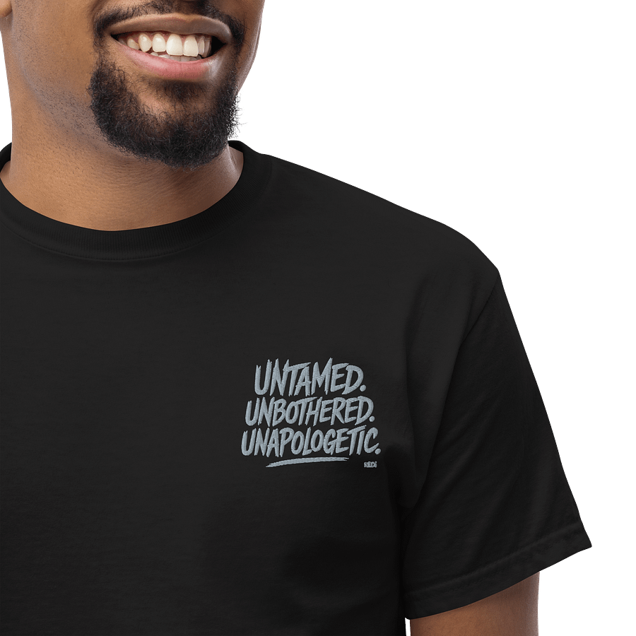 UNTAMED. UNBOTHERED. UNAPOLOGETIC. EmbroideredTee product image (5)