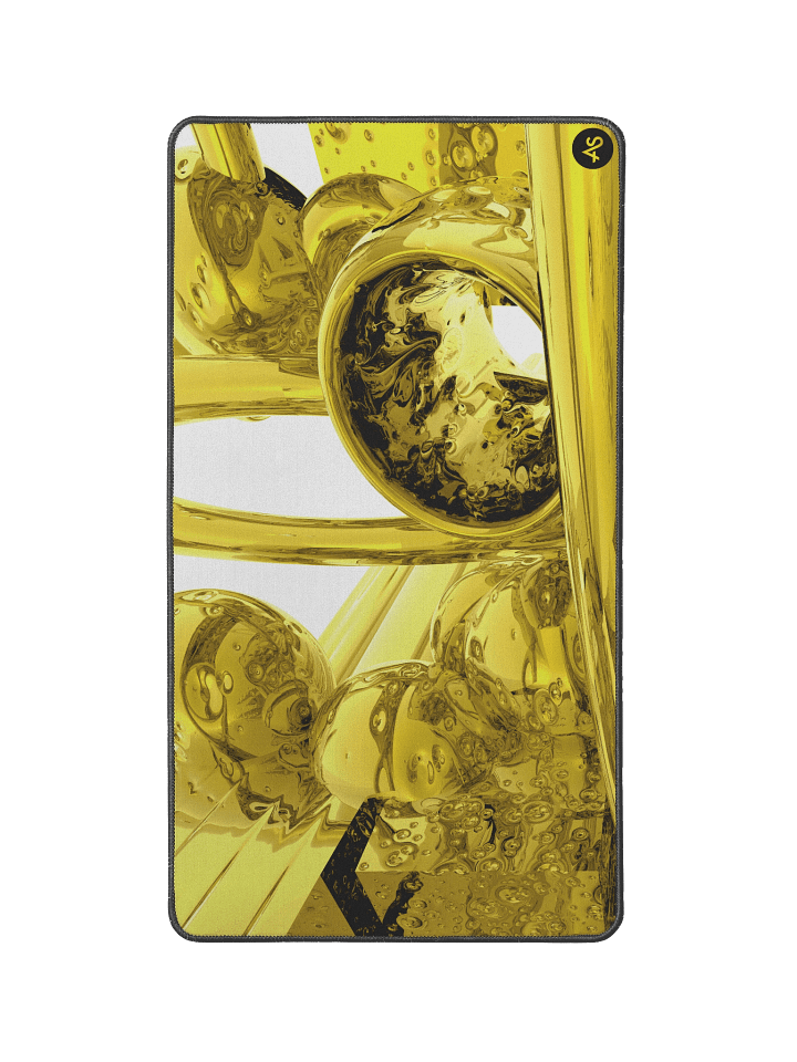 Oro Cosmos Desk Mat - 12” x 22” product image (1)