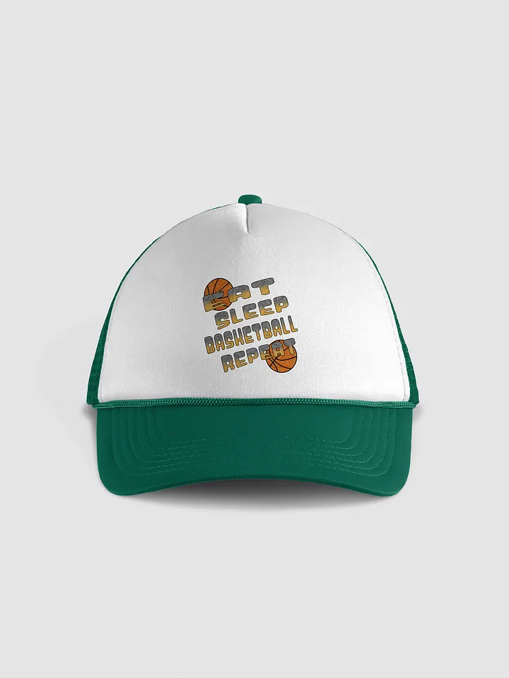 Eat Sleep Basketball Repeat Fever Trucker Hat product image (5)