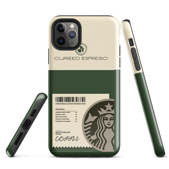 Brew Bold: Premium Coffee Poster iPhone case product image (1)