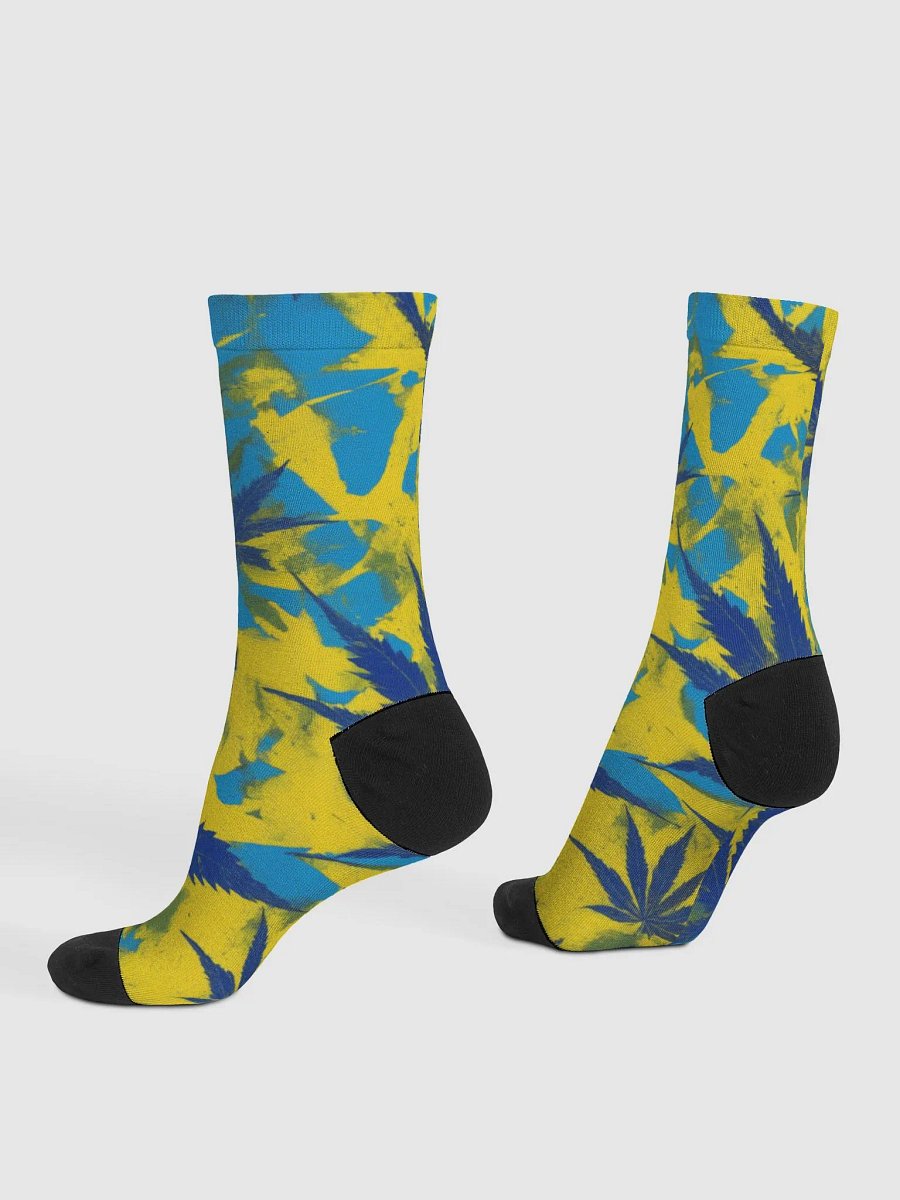 BLUE YELLOW LEAFS product image (4)