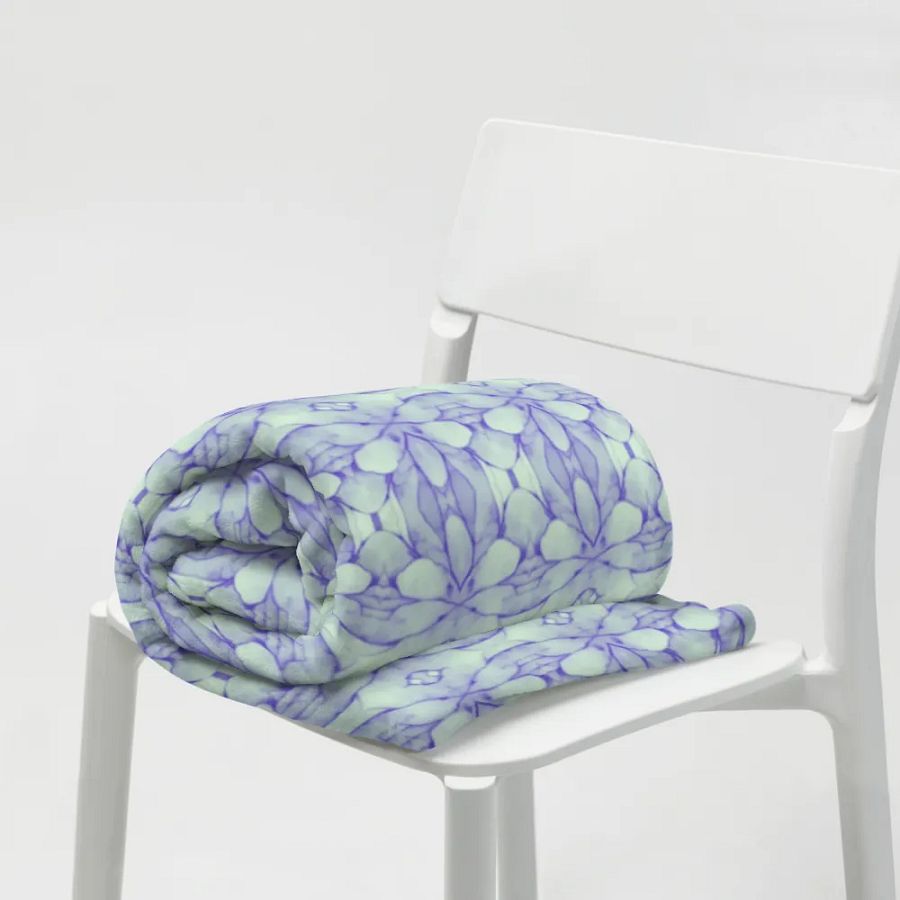 Aztec Floral Throw Blanket product image (10)