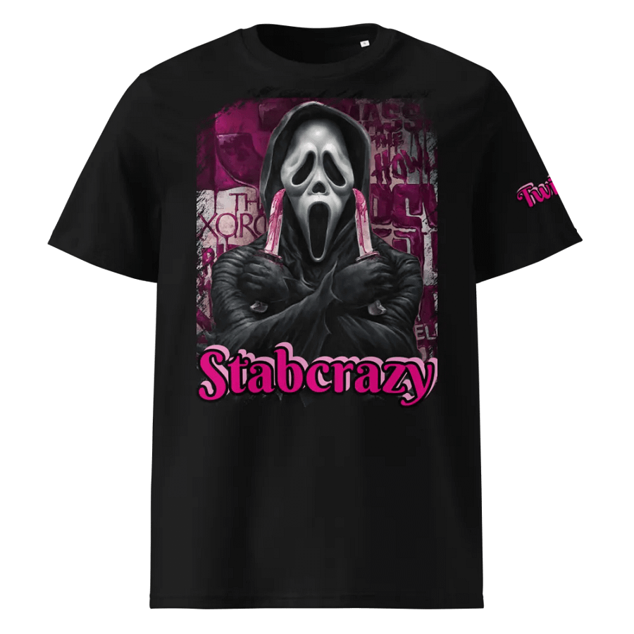 Stabcrazy Pink ghostface tshirt unisex product image (1)