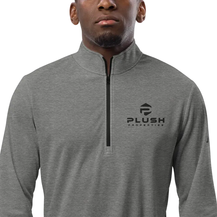 Plush Lightweight Quarter-Zip Pullover by Adidas W/G product image (1)