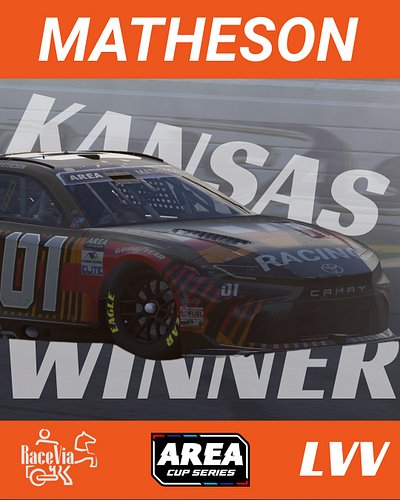 Jake Matheson takes home our first victory in the AREA Cup Series!