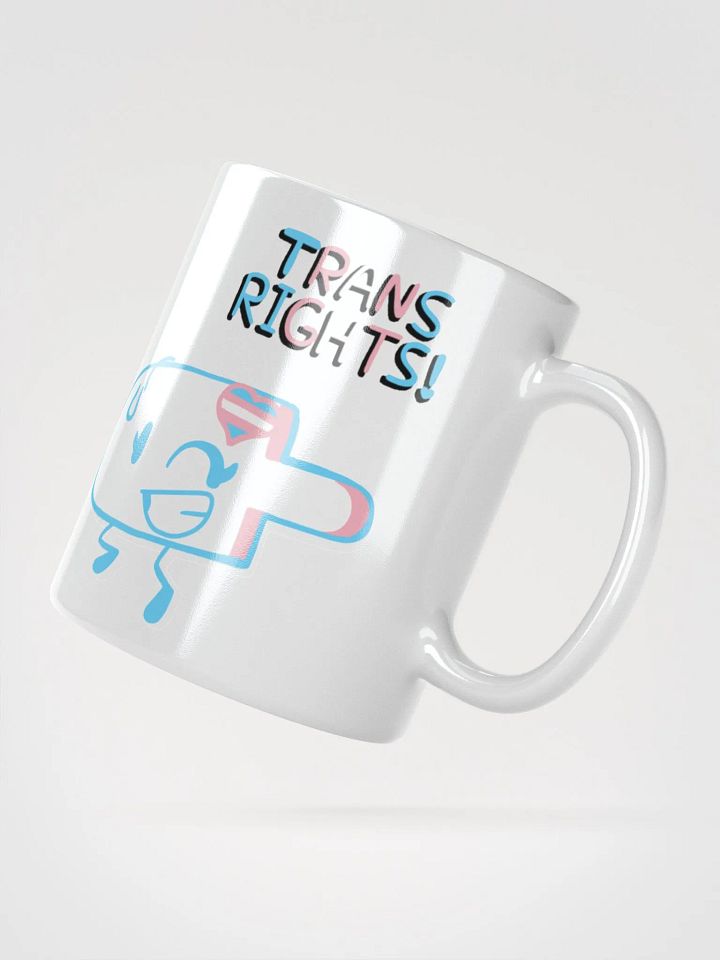 Treasure Tree Trans Rights Glossy Mug product image (6)