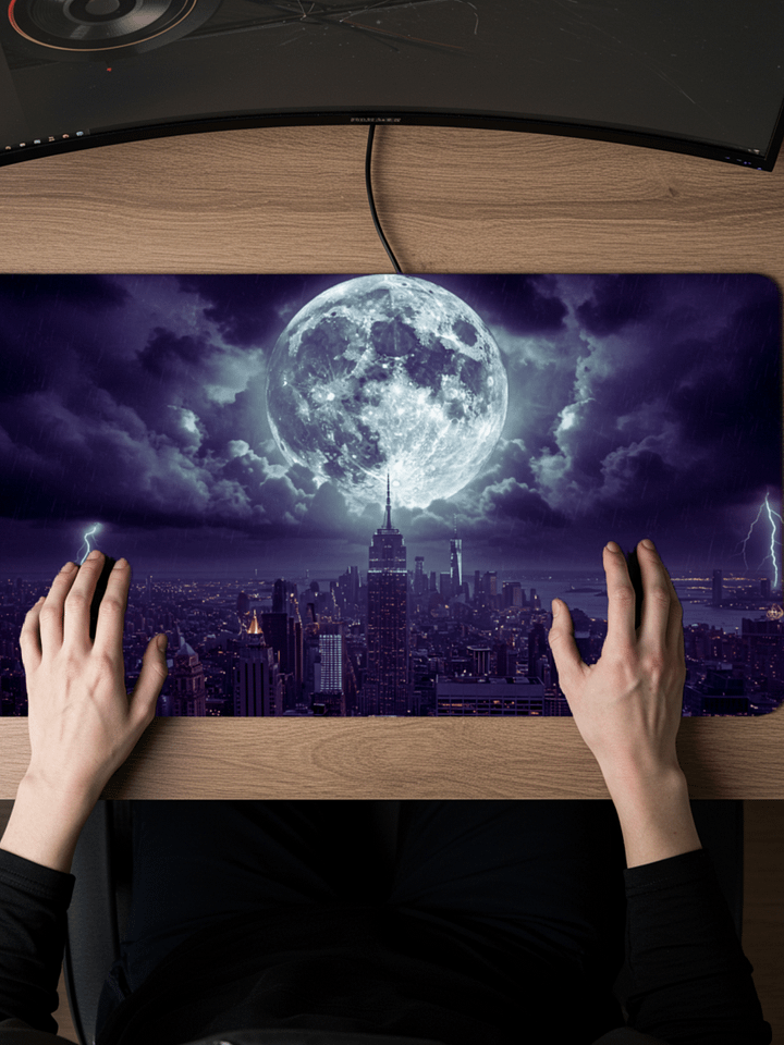 Desk Mat - "Moon Lit Night" #2 product image (1)
