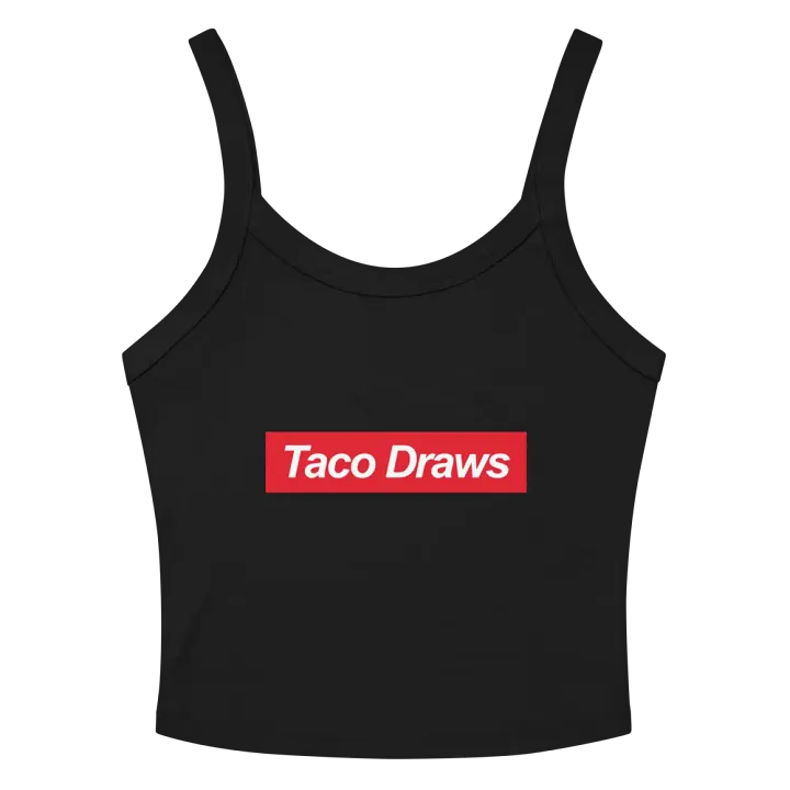 Taco Draws Drip Womens Tank Top product image (2)