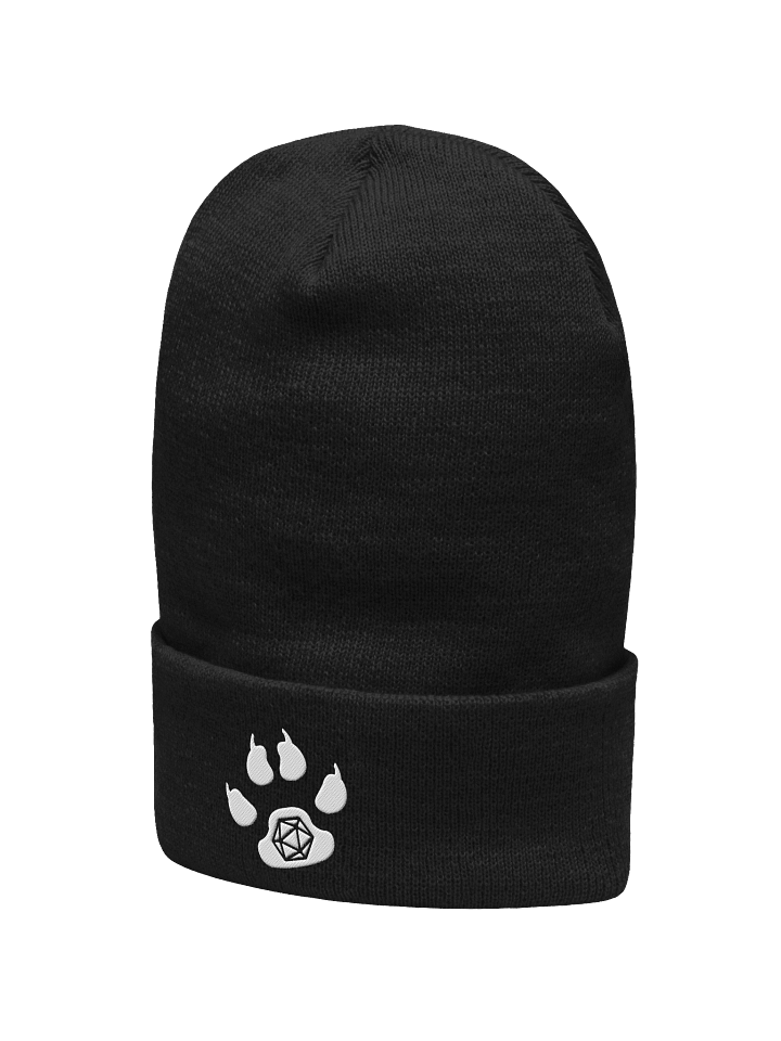 Paw Print Cuffed Beanie product image (2)