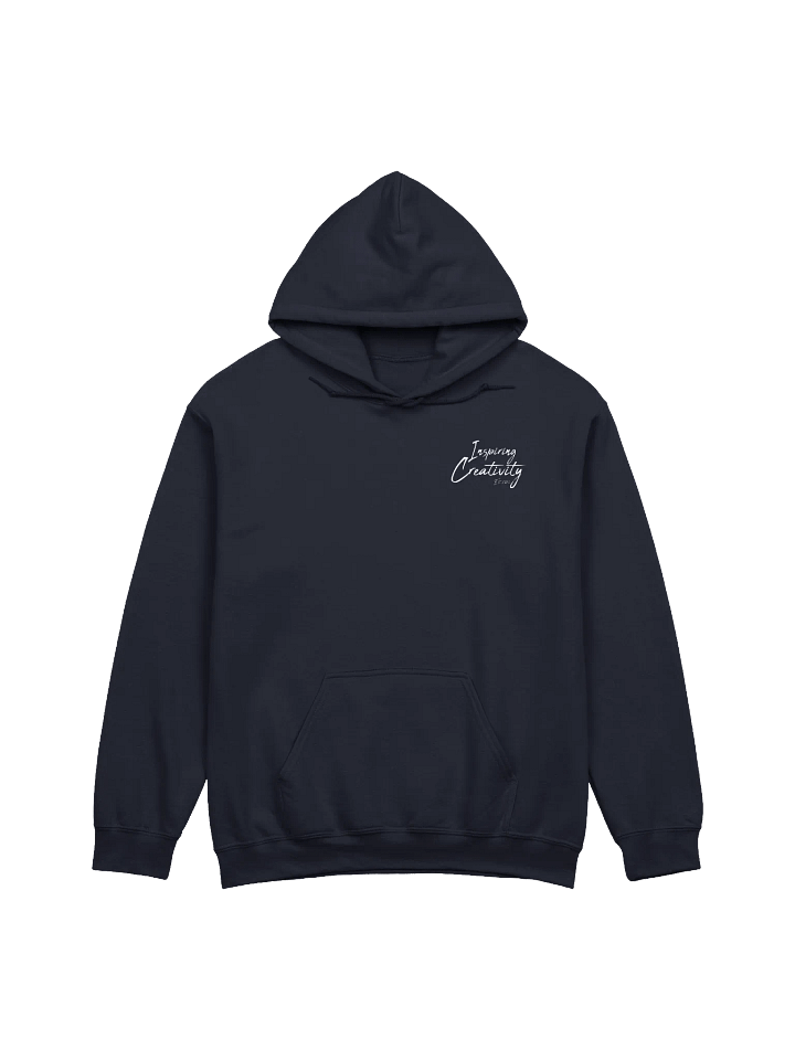 'Inspiring Creativity' (Spring-Lock Films) Graphic Cursive Hoodie - White Edition product image (1)