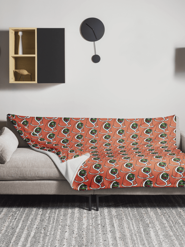 Orange Comfy Blankey! product image (6)