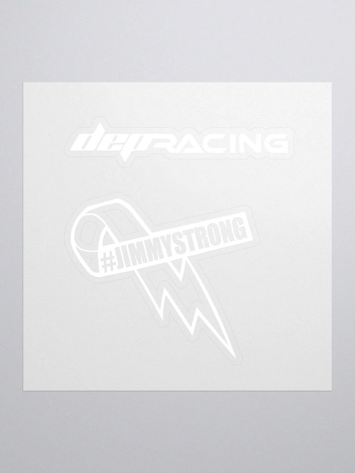 DEPRacing & #Jimmystrong Window Stickers product image (2)