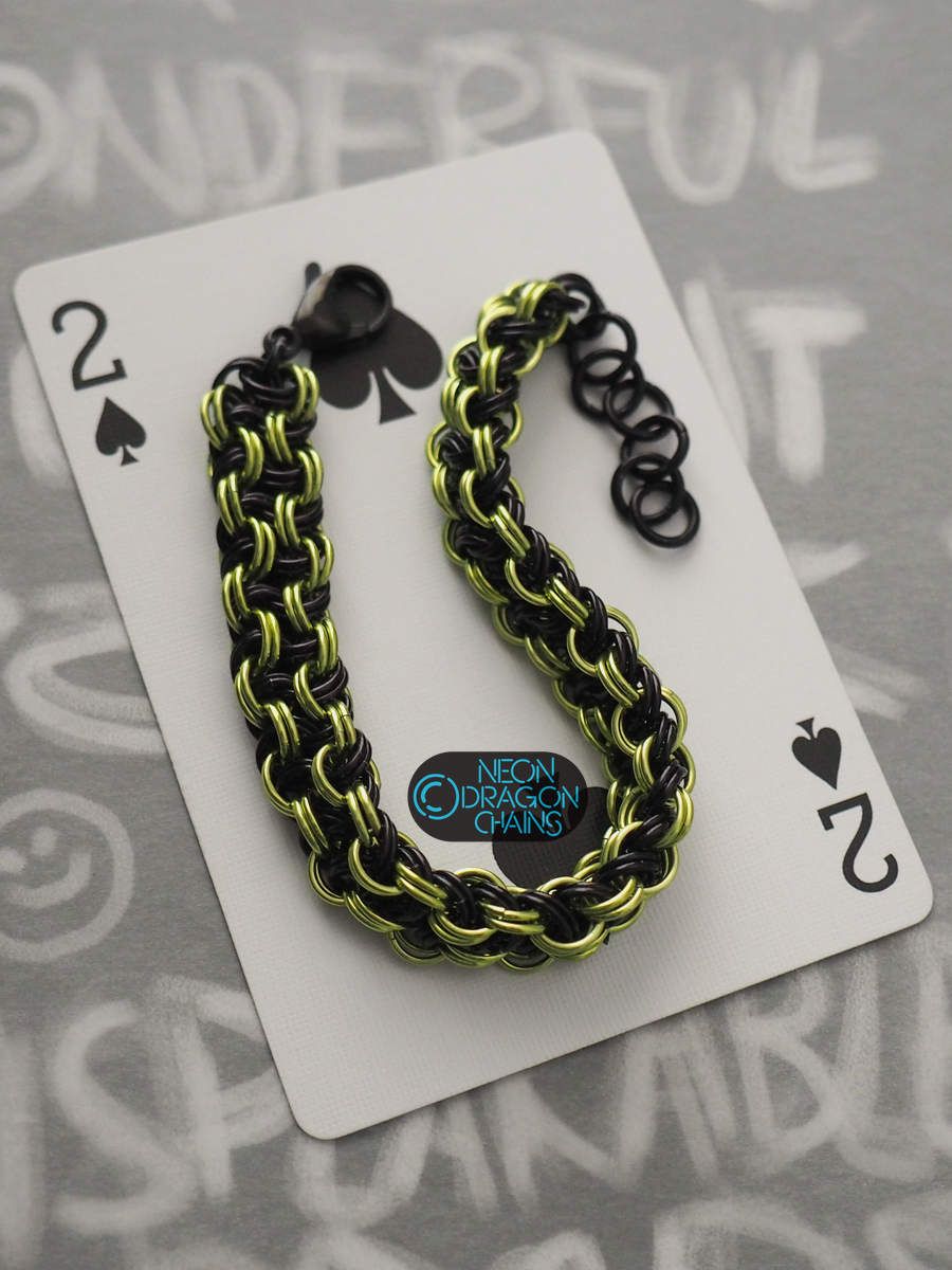 Black Vipera Bracelet / OOAK product image (2)