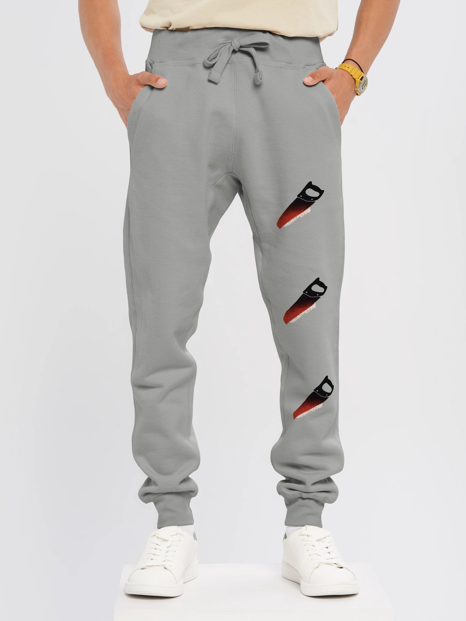 The Red Cut Joggers product image (3)