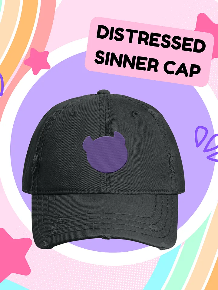 Distressed Sinner Cap product image (1)