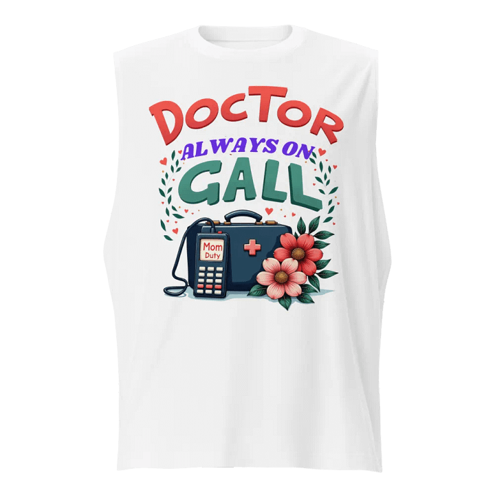 Mom Duty ,Doctor Always On Call Muscle Tank product image (5)