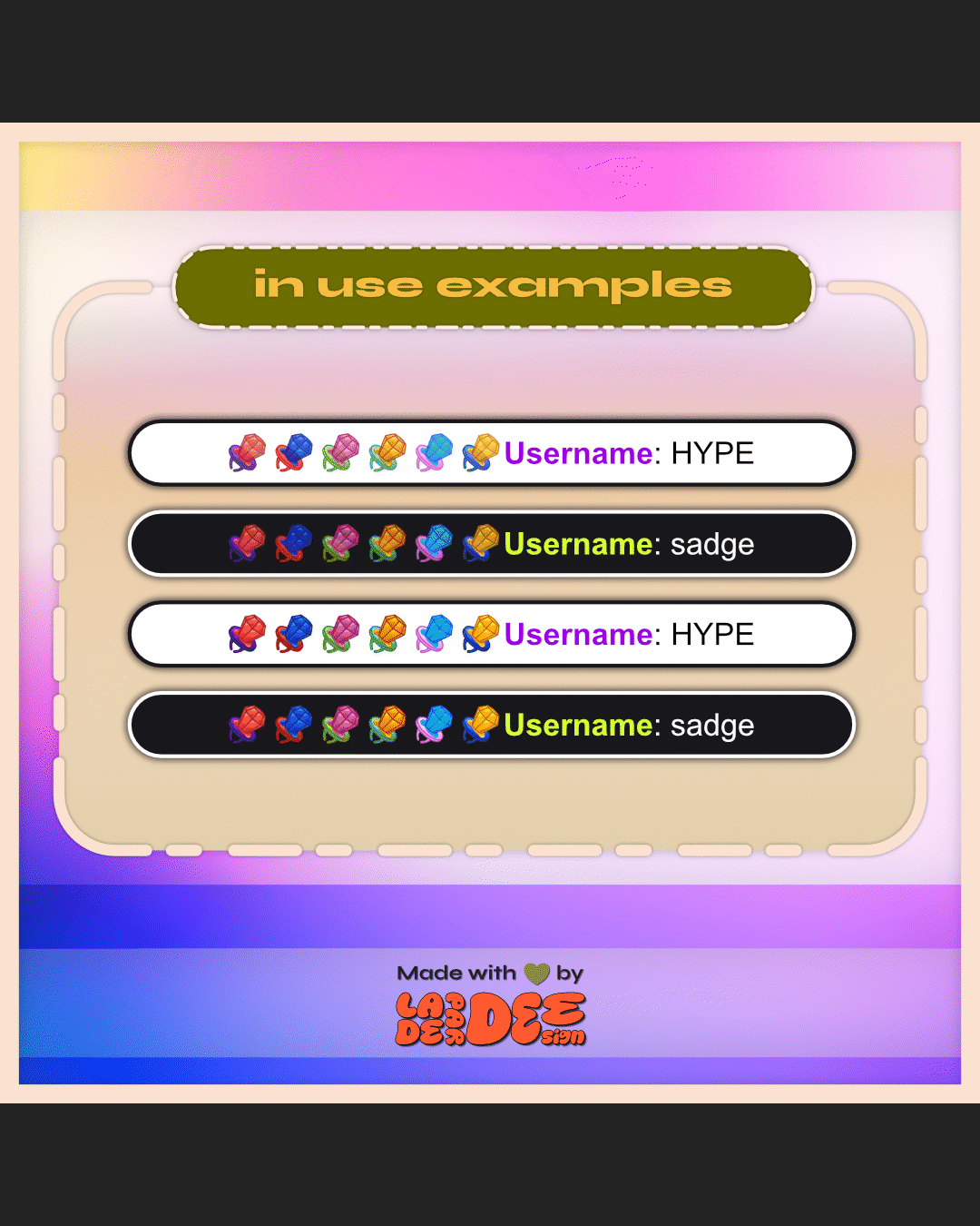 Ring Lolli Badges product image (3)