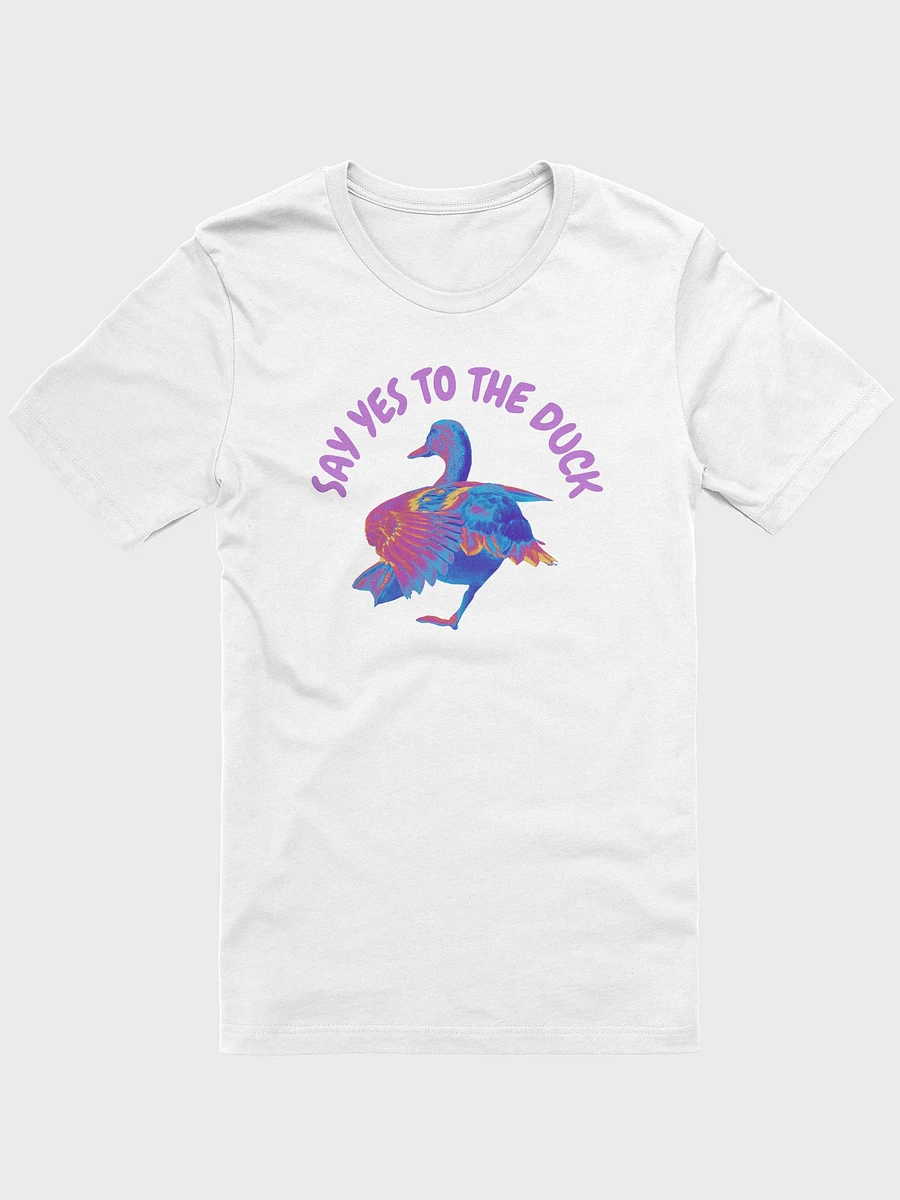 Say Yes to the Duck Unisex T Shirt (Pink Writing) product image (4)
