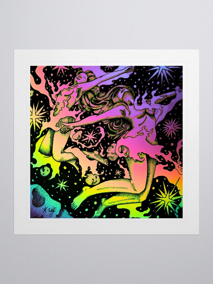 Limited Edition Gemini Zodiac Kiss Cut Stickers product image (1)