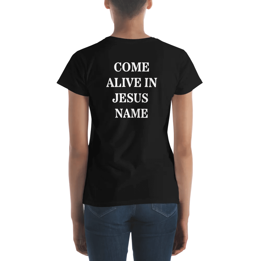 I am a House of Miracles | Fitted (Female) | White Print product image (4)