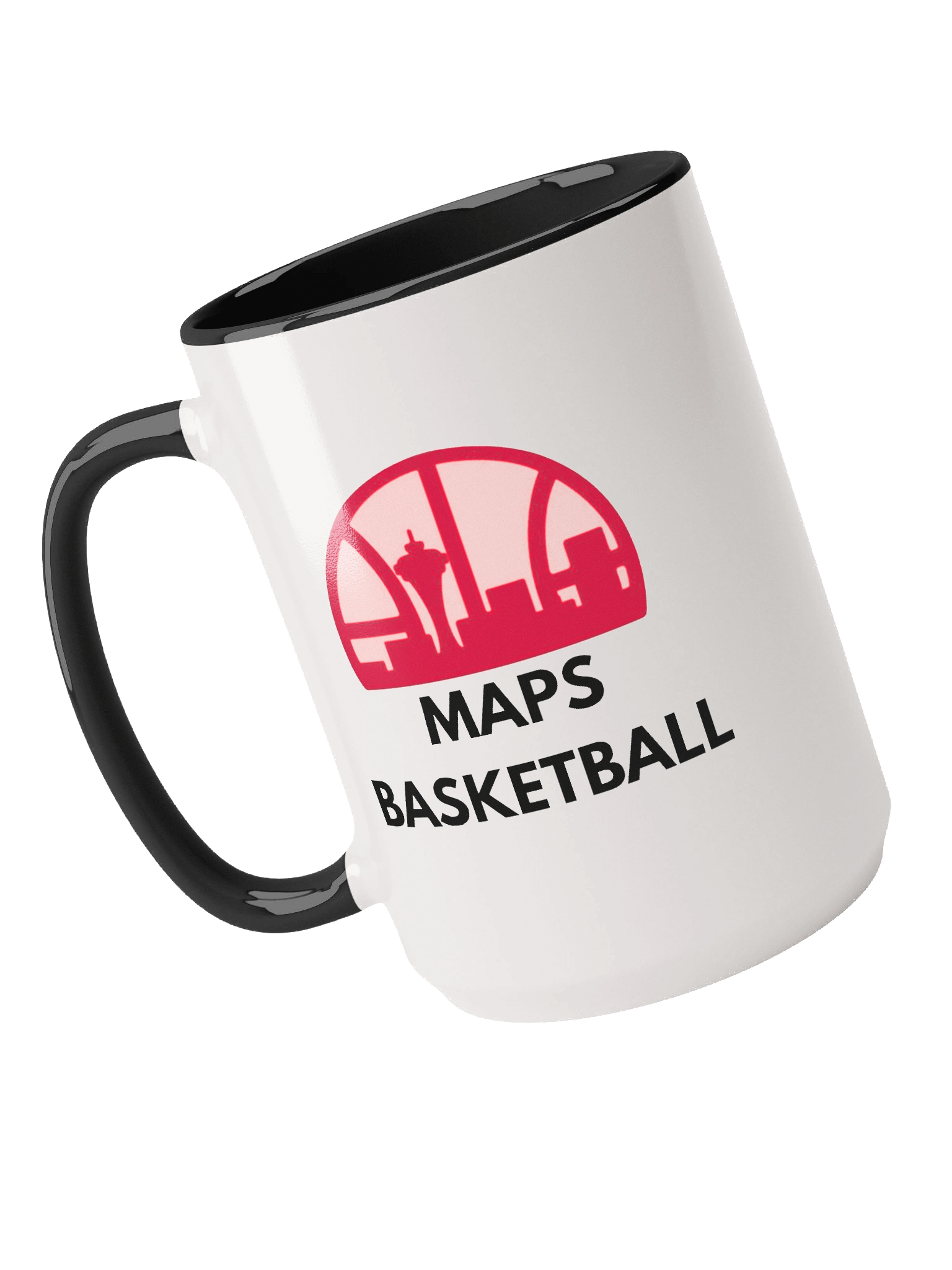MAPS Varsity Basketball Skyline Silhouette Ceramic Mug product image (12)