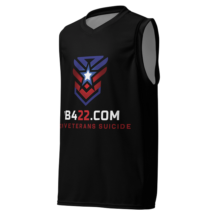 VETERAN BIKERS FOR 22 BASKETBALL JERSEY product image (1)