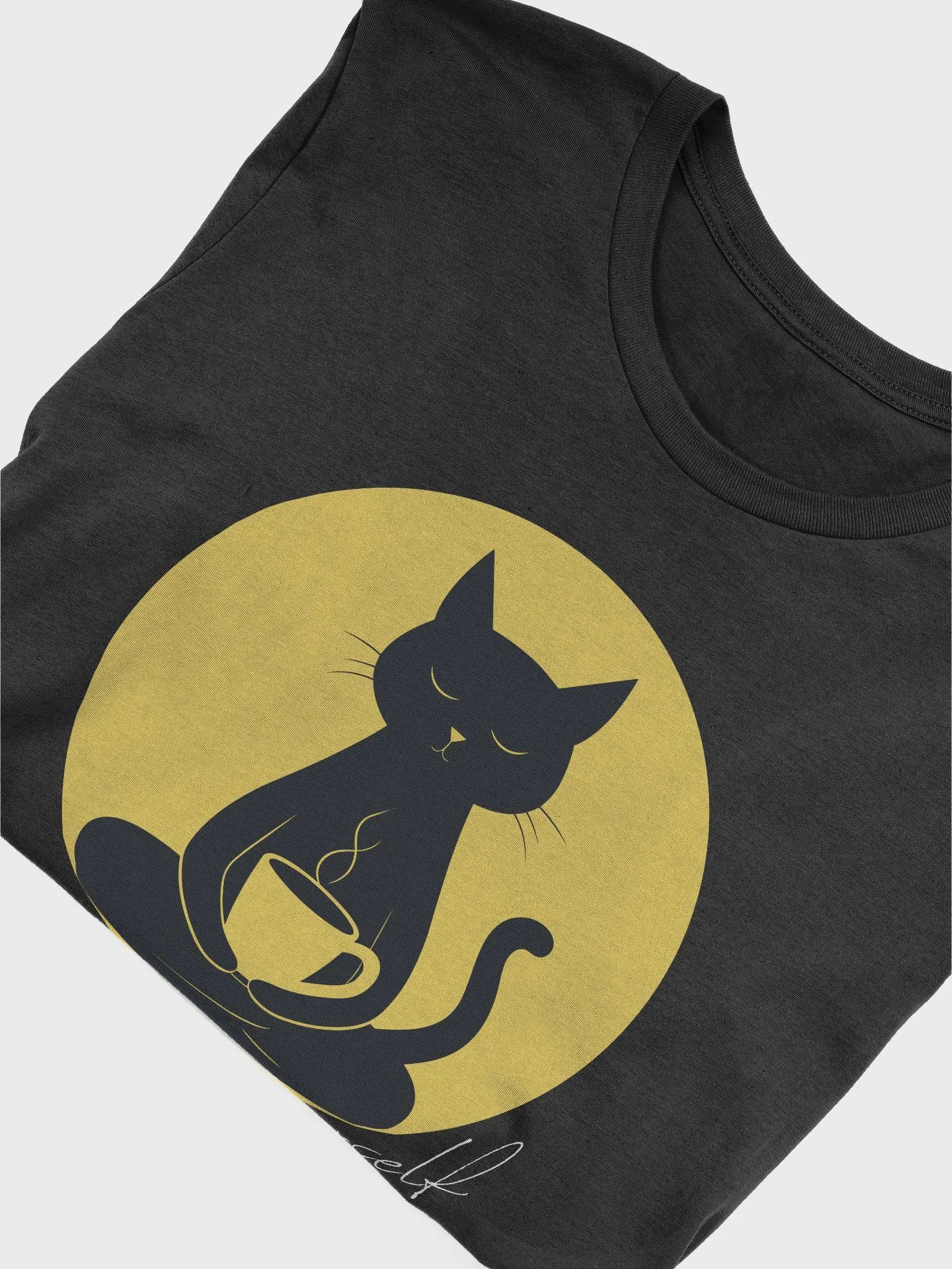 Zen Cat Coffe T-Shirt product image (3)