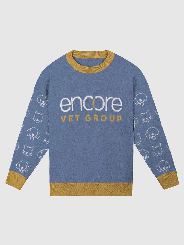 Encore Vet Group Jacquard Crewneck Sweater product image (1)