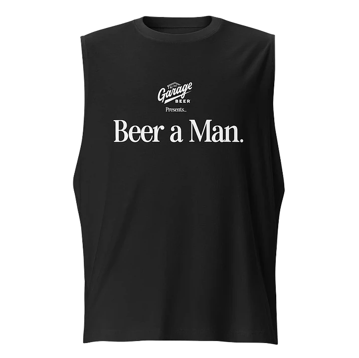 Beer a Man Muscle Tee product image (1)