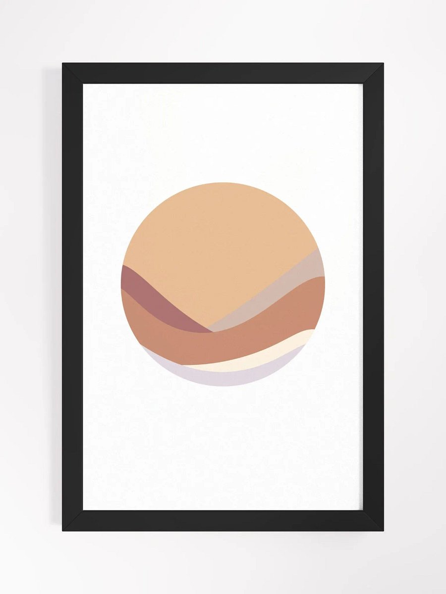 Earthy Minimalist Layered Poster product image (3)